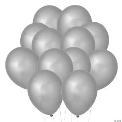 Chrome 11" Latex Balloons - 25 Pc.