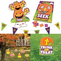 Church Trunk-or-Treat Decorating & Games Kit - 28 Pc.