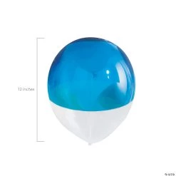 Clear Two-Toned Dipped Color 11" Latex Balloons - 6 Pc. 7 Clear Two-Toned Dipped Color 11" Latex Balloons - 6 Pc. -Party Decorations Sales Shop clear two toned dipped color 11 latex balloons 6 pc 14090475 a01