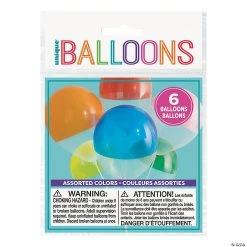 Clear Two-Toned Dipped Color 11" Latex Balloons - 6 Pc. 9 Clear Two-Toned Dipped Color 11" Latex Balloons - 6 Pc. -Party Decorations Sales Shop clear two toned dipped color 11 latex balloons 6 pc 14090475 a03