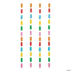 Colorful Dessert Sprinkle Hanging Decorations - 4 Pc.