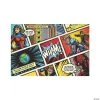 Comic Superhero Backdrop - 2 Pc. -Party Decorations Sales Shop comic superhero backdrop 2 pc 13933476