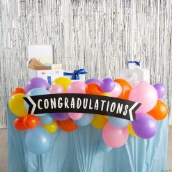 Congrats Girl Balloon Garland Decoration -Party Decorations Sales Shop congrats girl balloon garland decoration13964048 a01