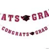 Congrats Grad Banner 2 Congrats Grad Banner -Party Decorations Sales Shop congrats grad banner red13964019