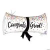 Congrats Grad Confetti Diploma 31" Mylar Balloon