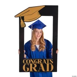 Congrats Grad Photo Booth Frame Outdoor Yard Sign -Party Decorations Sales Shop congrats grad photo booth frame outdoor yard sign13964038 a01