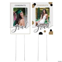 Congrats Grad Photo Yard Stakes - 12 Pc. -Party Decorations Sales Shop congrats grad photo yard stakes 12 pc 13971817 a01