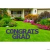 Congrats Grad Purple Yard Letters Sign -Party Decorations Sales Shop congrats grad purple yard letters sign14090627