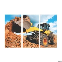 Construction Worksite Backdrop - 3 Pc. -Party Decorations Sales Shop construction worksite backdrop 3 pc 13941939 a01