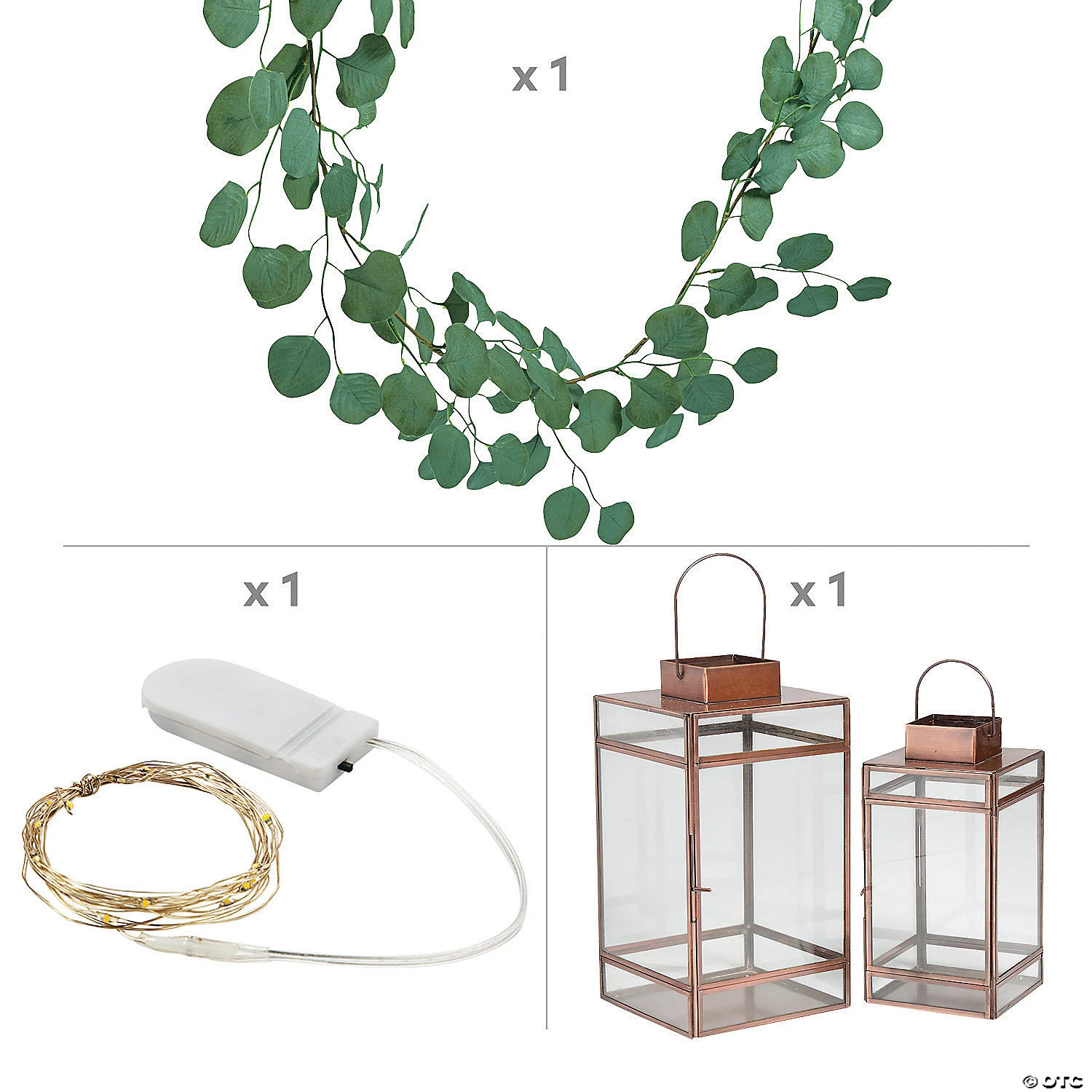 Copper Lantern Centerpiece Kit – 15 Pc. 4 Copper Lantern Centerpiece Kit – 15 Pc. - Image 2