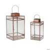 Copper Lantern Set - 2 Pc. -Party Decorations Sales Shop copper lantern set 2 pc 13958905