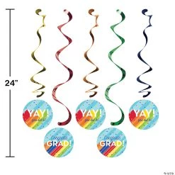 Creative Converting Rainbow Graduation Decorations Kit -Party Decorations Sales Shop creative converting rainbow graduation decorations kit14099192 a03