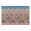 Crowd Backdrop - 3 Pc. -Party Decorations Sales Shop crowd backdrop 3 pc 13774232