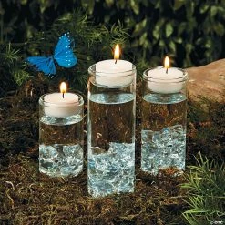 Cylinder Votive Candle Holders - 3 Pc. 10 Cylinder Votive Candle Holders - 3 Pc. -Party Decorations Sales Shop cylinder votive candle holders 3 pc 25 5847 a03