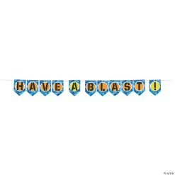 Dart Battle Party Garland Banner