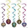 Day Of The Dead Hanging Whirls 1 Day Of The Dead Hanging Whirls -Party Decorations Sales Shop day of the dead hanging whirlsbg00923