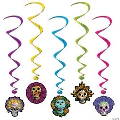Day Of The Dead Hanging Whirls