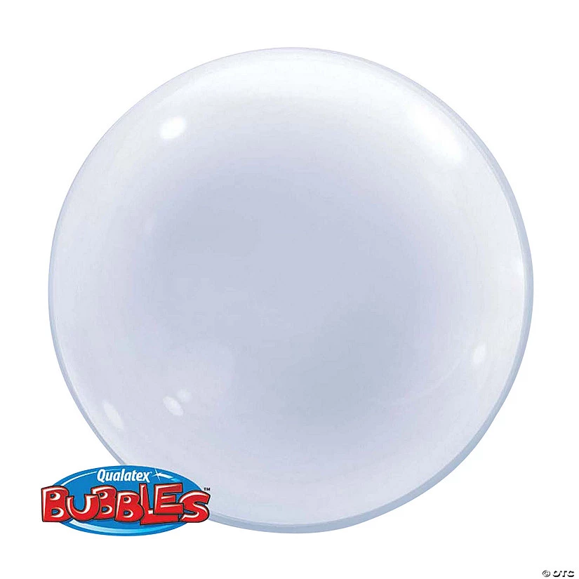 Deco Bubble Clear 24" Plastic Balloon 3 Deco Bubble Clear 24" Plastic Balloon