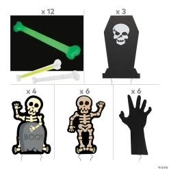 Deluxe Zombie Graveyard Decorating Kit - 31 Pc. -Party Decorations Sales Shop deluxe zombie graveyard decorating kit 31 pc 13981440 a01