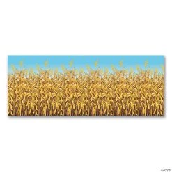 Design-A-Room Fall Cornstalks Backdrop