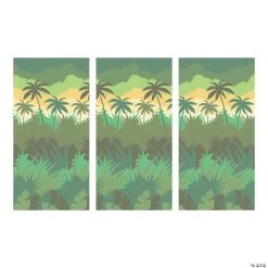 Design-A-Room Safari Backdrop - 2 Pc. -Party Decorations Sales Shop design a room safari backdrop 2 pc 13597009 a01