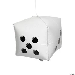 Dice 15" Mylar Balloon - 3 Pc.