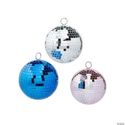 Disco Ball Hanging Decorations - 3 Pc.