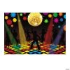 Disco Party Backdrop - 3 Pc. -Party Decorations Sales Shop disco party backdrop 3 pc 70 8211