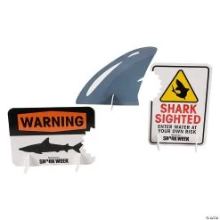 Discovery Shark Week™ Fin Centerpiece - 3 Pc.