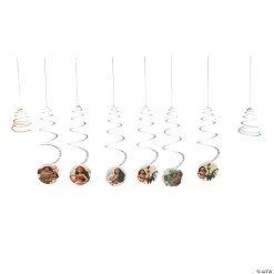 Disney Moana Hanging Swirl Decorations - 8 Pc.
