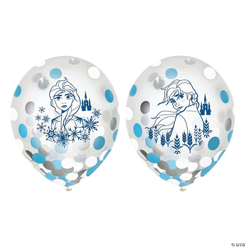 Disney’s Frozen II Confetti 12" Latex Balloons - 6 Pc. 3 Disney’s Frozen II Confetti 12" Latex Balloons - 6 Pc.