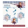 Disney’s Frozen II Hanging Swirl Decorations - 3 Pc. -Party Decorations Sales Shop disney s frozen ii hanging swirl decorations 3 pc 13942635