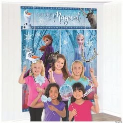 Disney’s Frozen II Scene Setter with Photo Stick Props - 17 Pc.