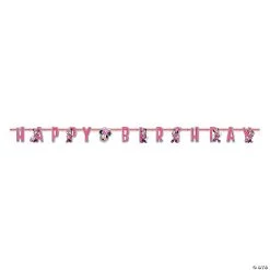 Disney’s Minnie Mouse Jointed Happy Birthday Banner