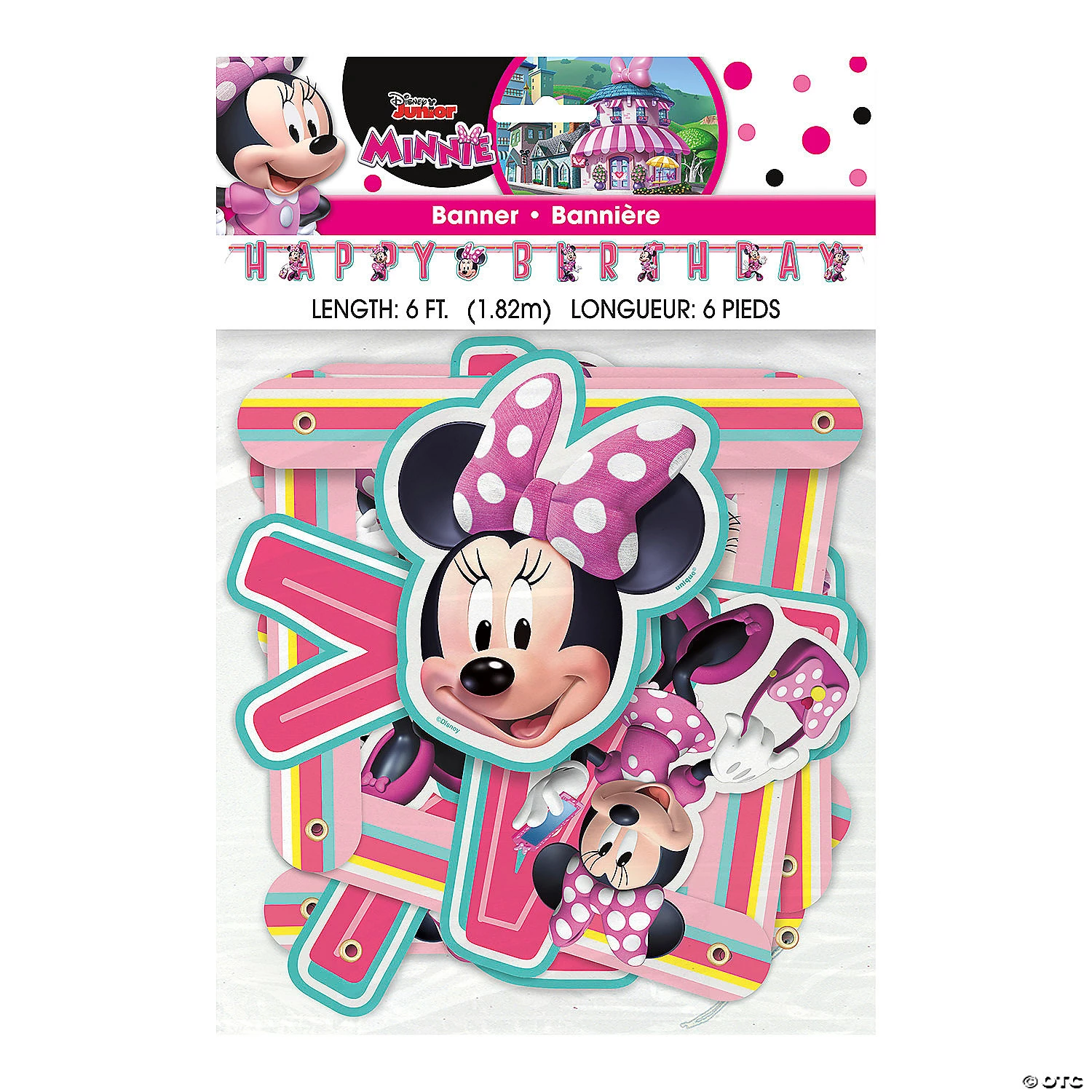 Disney’s Minnie Mouse Jointed Happy Birthday Banner 4 Disney’s Minnie Mouse Jointed Happy Birthday Banner - Image 2