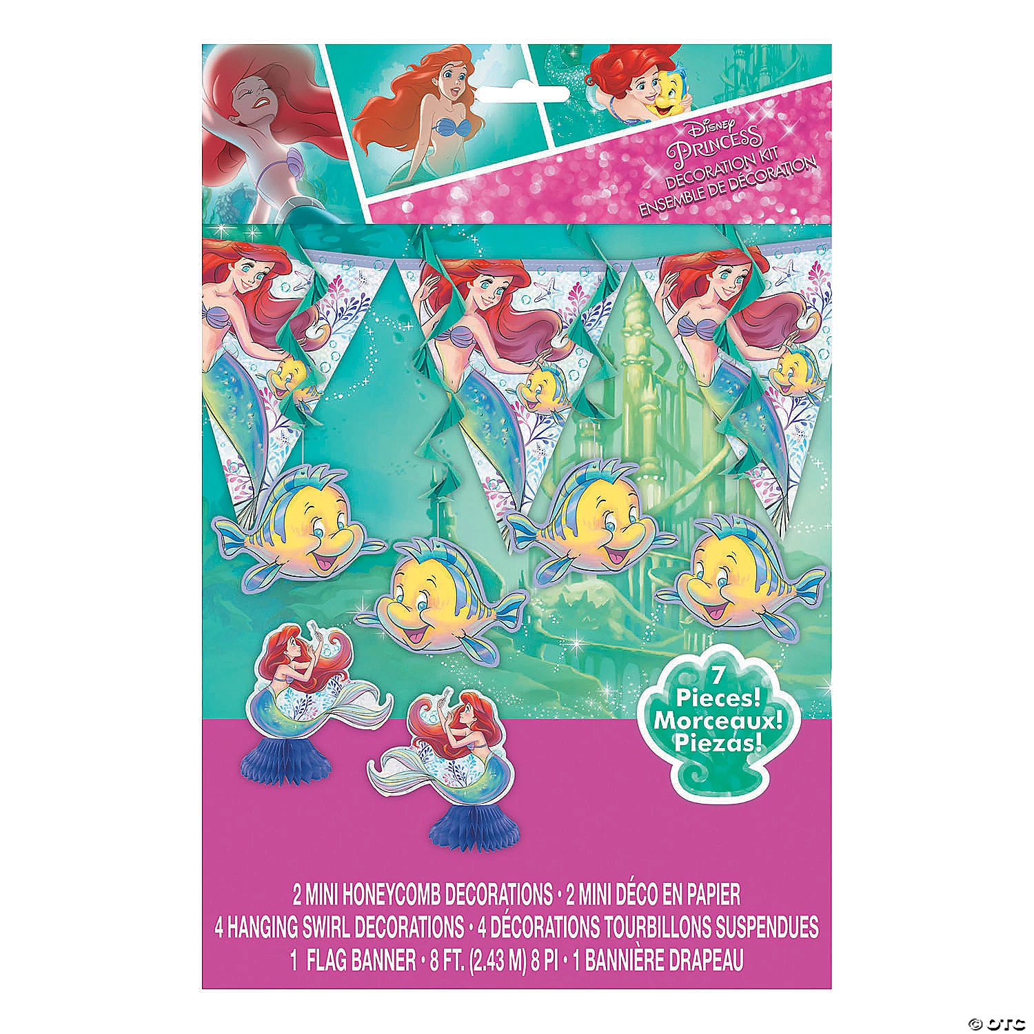 Disney® The Little Mermaid™ Decorating Kit - 7 Pc. 3 Disney® The Little Mermaid™ Decorating Kit - 7 Pc.
