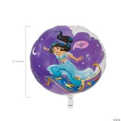 Disney's Aladdin™ Princess Jasmine 22" Latex Bubble Balloon -Party Decorations Sales Shop disneys aladdin princess jasmine 22 latex bubble balloon13930350 a01