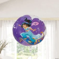 Disney's Aladdin™ Princess Jasmine 22" Latex Bubble Balloon -Party Decorations Sales Shop disneys aladdin princess jasmine 22 latex bubble balloon13930350 a02