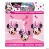 Disney's Minnie Mouse Hanging Swirl Decorations - 3 Pc. 1 Disney's Minnie Mouse Hanging Swirl Decorations - 3 Pc. -Party Decorations Sales Shop disneys minnie mouse hanging swirl decorations 3 pc 13958713