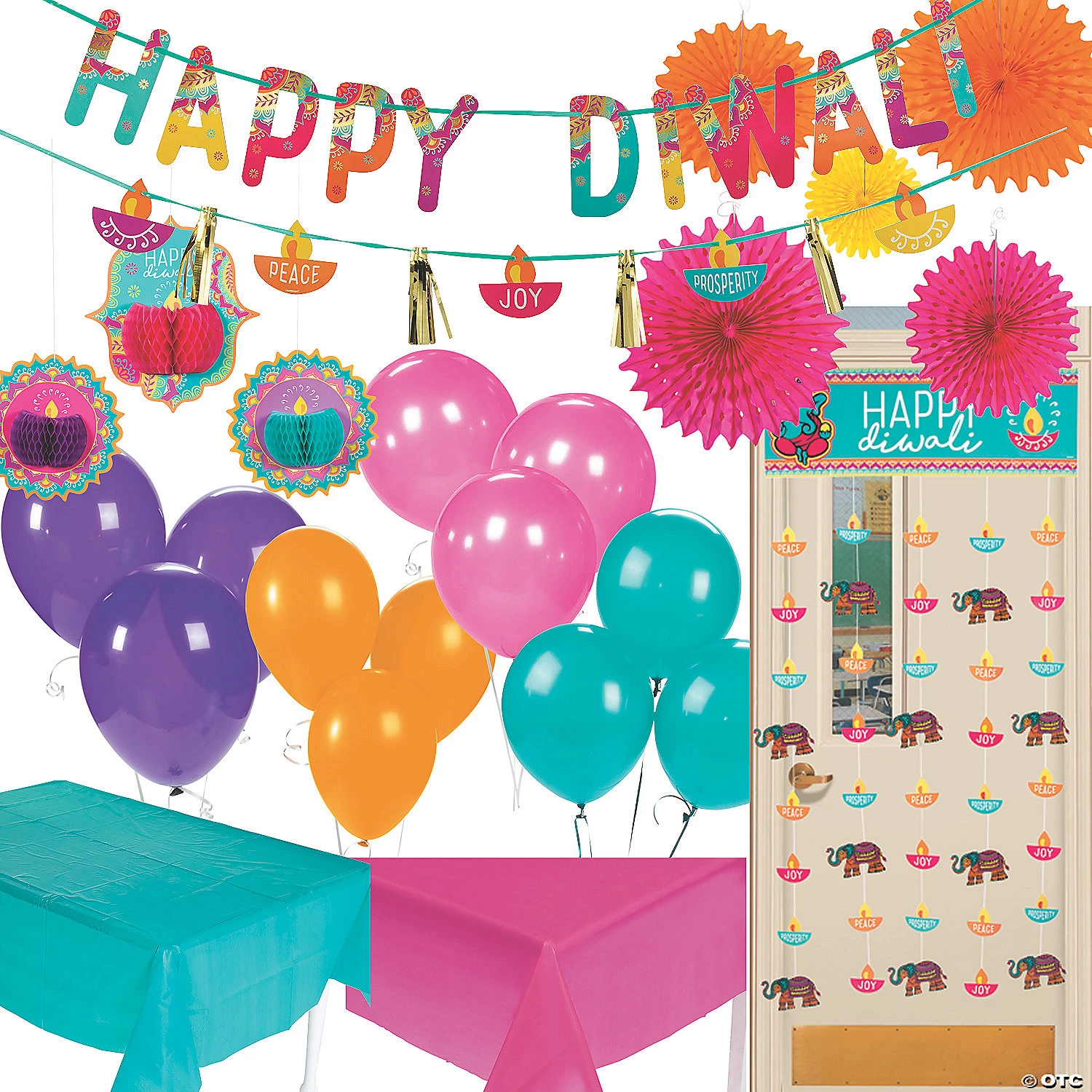 Diwali Deluxe Party Decorating Kit 3 Diwali Deluxe Party Decorating Kit