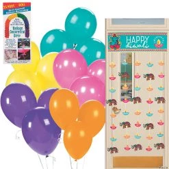 Diwali Latex Balloon Decorating Kit - 122 Pc.