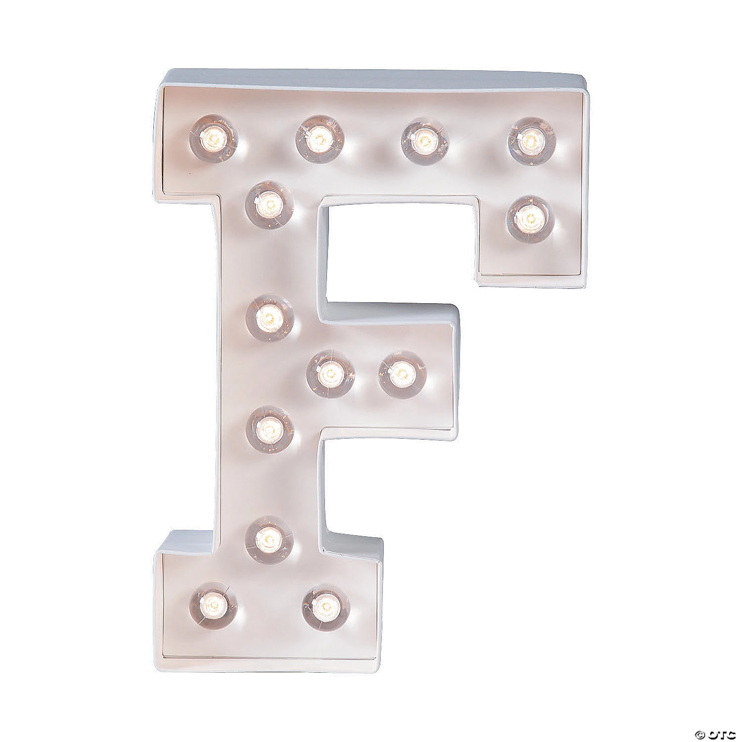 DIY Letter “F” Marquee Light-Up Kit - Makes 1 3 DIY Letter “F” Marquee Light-Up Kit - Makes 1