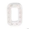 DIY Letter “O” Marquee Light-Up Kit - 4 Pc. -Party Decorations Sales Shop diy letter o marquee light up kit 4 pc 13806362
