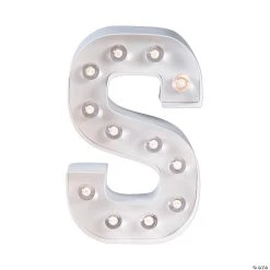 DIY Letter “S” Marquee Light-Up Kit - Makes 1