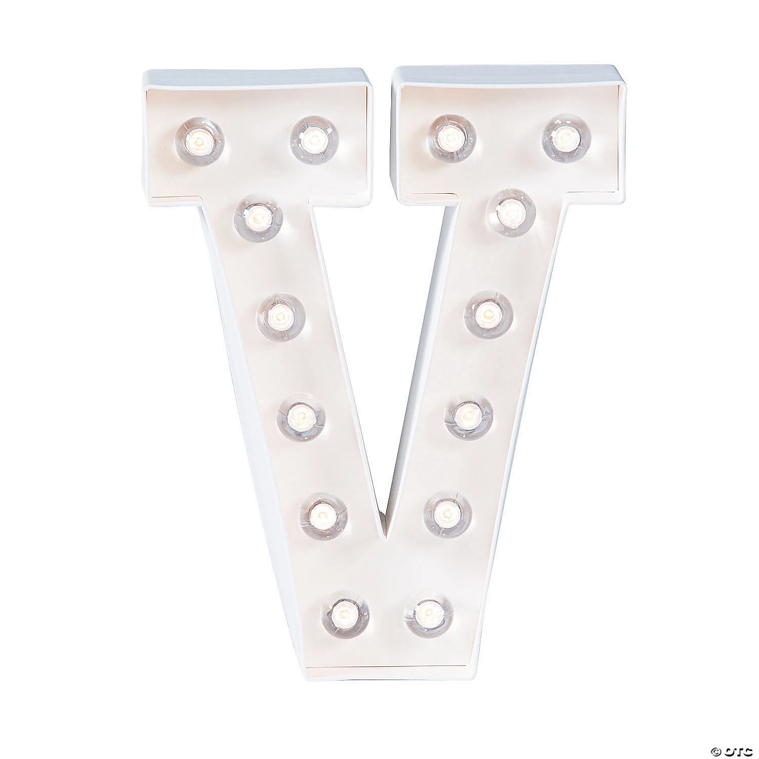 DIY Letter “V” Marquee Light-Up Kit - 4 Pc. 3 DIY Letter “V” Marquee Light-Up Kit - 4 Pc.
