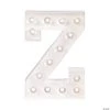 DIY Letter “Z” Marquee Light-Up Kit - Makes 1 -Party Decorations Sales Shop diy letter z marquee light up kit makes 113806374