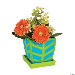 DIY Square Flowerpots - 12 Pc. -Party Decorations Sales Shop diy square flowerpots 12 pc 13642972 a01