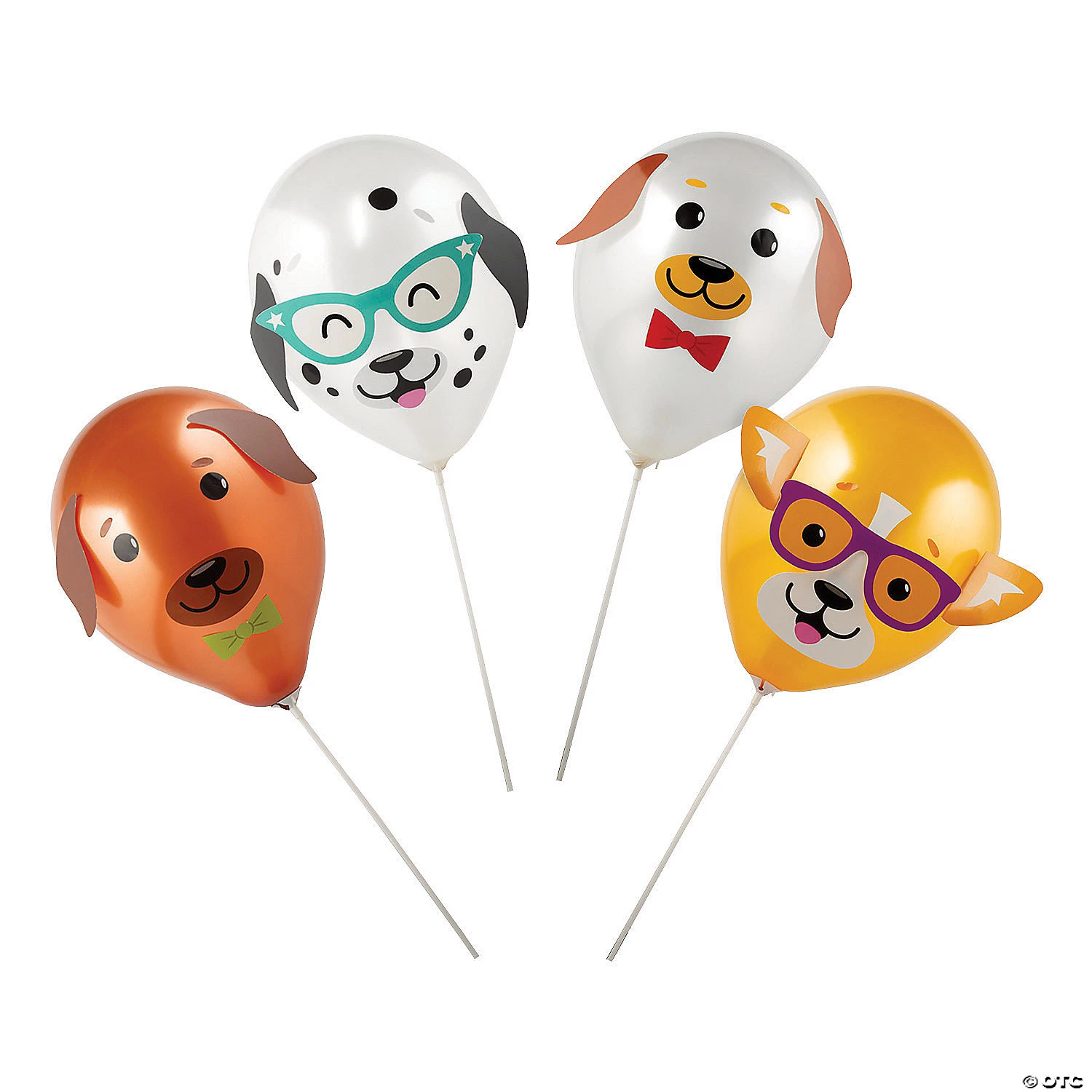 Dog Party Latex Balloon Kit - 8 Pc. 3 Dog Party Latex Balloon Kit - 8 Pc.