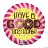 Donut Have a Good Birthday 18" Mylar Balloon -Party Decorations Sales Shop donut have a good birthday 18 mylar balloon14214226