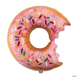 Donut-Shaped 36" Mylar Balloon